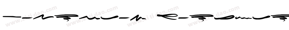 Printers Ornaments One字体转换
